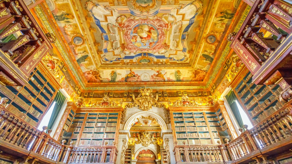 University-library-in-Coimbra-Portugal