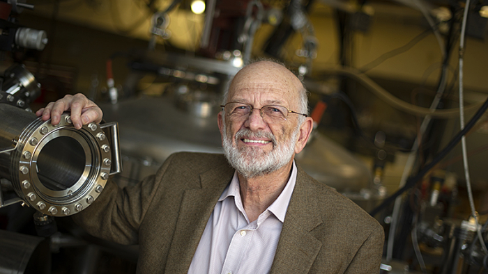 Graham Cooks has studied the chemistry of water droplets for decades, discovering insights into cancer detection, drug discovery and early Earth chemistry. (Purdue University file photo/Andrew Hancock)