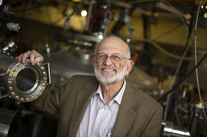 Graham Cooks has studied the chemistry of water droplets for decades, discovering insights into cancer detection, drug discovery and early Earth chemistry. (Purdue University file photo/Andrew Hancock)